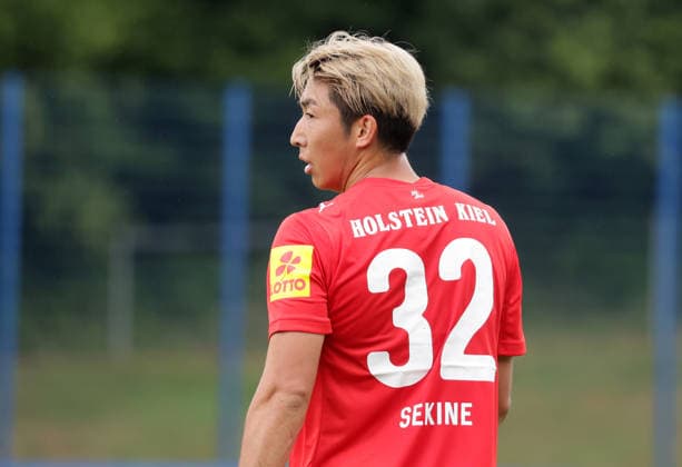 Hiroki Sekine (Holstein Kiel) Fussball, Herren, Saison 2026 2027, 2.BL, Trainingsgelaende, Testspiel, Saisonvorbereitung, Holstein Kiel gegen FC Fredericia (2.Liga Daenemark) DFL REGULATIONS PROHIBIT ANY USE OF PHOTOGRAPHS AS IMAGE SEQUENCES AND OR QUASI-VIDEO. *** Hiroki Sekine, Holstein Kiel Soccer, Men s Team, 2026–2027 Season, 2. Bundesliga, Training Ground, Friendly Match, Preseason, Holstein Kiel vs. FC Fredericia, Danish 2nd Division. DFL regulations prohibit any use of photographs as image sequences and or quasi-video.