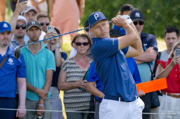Matti Schmid (GER). xettx, Deutschland, Muenchen, 04.07.2026, Golf, 37. BMW International Open, 2026, Round 3, DP World Tour, Golfclub Muenchen Eichenried *** Matti Schmid GER xettx, Germany, Munich, July 4, 2026, Golf, 37th BMW International Open, 2026, Round 3, DP World Tour, Munich Eichenried Golf Club