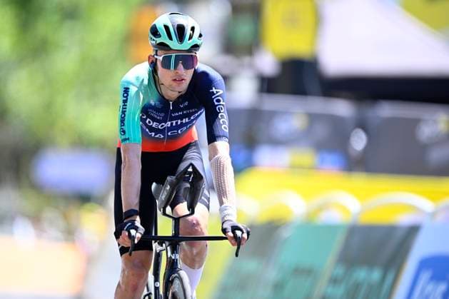 Tour de France 2026 Stage 1 BARCELONA, SPAIN - JULY 04 : Seixas Paul (FRA) of Decathlon CMA CGM Team before the start of the race during stage 1 of the 113rd edition of Tour de France an UCI World Tour 2.UWT Team Time Trial stage for Men Elite of 19 km with start in Barcelona and finish in Barcelona on July 4, 2026 in Barcelona, Spain, 04 07 2026 Barcelona Spain  Copyright: xTomasxSiskx
