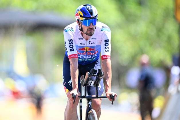 Tour de France 2026 Stage 1 BARCELONA, SPAIN - JULY 04 : Denz Nico (GER) of Red Bull BORA Hansgrohe before the start of the race during stage 1 of the 113rd edition of Tour de France an UCI World Tour 2.UWT Team Time Trial stage for Men Elite of 19 km with start in Barcelona and finish in Barcelona on July 4, 2026 in Barcelona, Spain, 04 07 2026 Barcelona Spain  Copyright: xTomasxSiskx