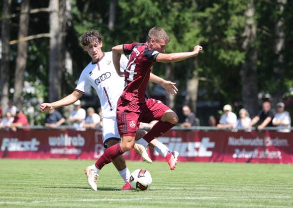 04.07.2026 - Fussball Amateurfussball - Saison 2026 2027 - Testspiel Freundschaftsspiel Vorbereitungsspiel : 1. FC Nürnberg II U23 FCN Club - FC Ingolstadt II - DaMa - xdaxmax - Justin Nottrodt (7, FC Ingolstadt 2 ) Tobias Heß Hess (24, 1. FC Nürnberg FCN II ) *** July 4, 2026 Soccer Amateur Soccer 2026–2027 Season Exhibition Match Friendly Match Preseason Match 1 FC Nuremberg II U23 FCN Club FC Ingolstadt II Women s Team xdaxmax Justin Nottrodt 7, FC Ingolstadt 2 Tobias Heß Hess 24, 1 FC Nuremberg FCN II