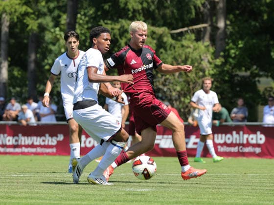 04.07.2026 - Fussball Amateurfussball - Saison 2026 2027 - Testspiel Freundschaftsspiel Vorbereitungsspiel : 1. FC Nürnberg II U23 FCN Club - FC Ingolstadt II - DaMa - xdaxmax - Faris Hapi (4, FC Ingolstadt 2 ) Levin Chiumento (9, 1. FC Nürnberg FCN II ) *** July 4, 2026 Soccer Amateur Soccer 2026–2027 Season Exhibition Match Friendly Match Preseason Match 1 FC Nuremberg II U23 FCN Club FC Ingolstadt II Women s Team xdaxmax Faris Hapi 4, FC Ingolstadt 2 Levin Chiumento 9, 1 FC Nuremberg FCN II