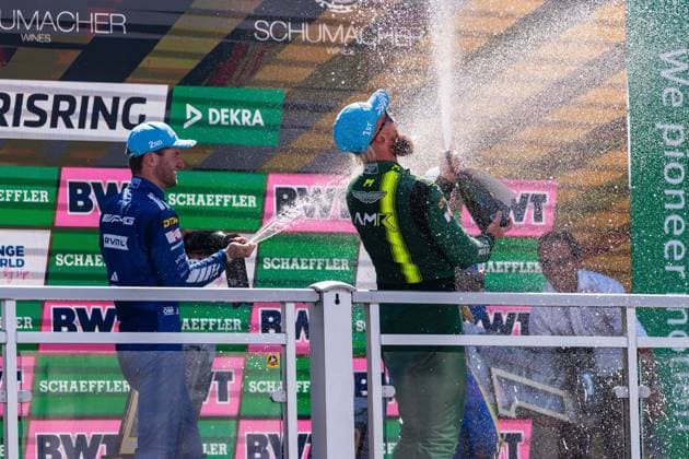 DTM, 7. + 8. Rennen Norisring 2026 7 Aston Martin Vantage AMR GT3 EVO, Comtoyou Racing: Nicki Thiim - picture by Gruppe C Photography Nürnberg Norisring Bayern Deutschland Copyright: xGruppexCxPhotographyx