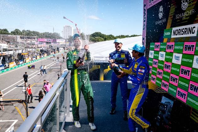 DTM, 7. + 8. Rennen Norisring 2026 7 Aston Martin Vantage AMR GT3 EVO, Comtoyou Racing: Nicki Thiim - picture by Gruppe C Photography Nürnberg Norisring Bayern Deutschland Copyright: xGruppexCxPhotographyx