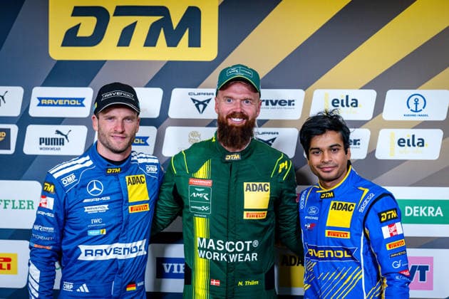 DTM, 7. + 8. Rennen Norisring 2026 7 Aston Martin Vantage AMR GT3 EVO, Comtoyou Racing: Nicki Thiim - picture by Gruppe C Photography Nürnberg Norisring Bayern Deutschland Copyright: xGruppexCxPhotographyx