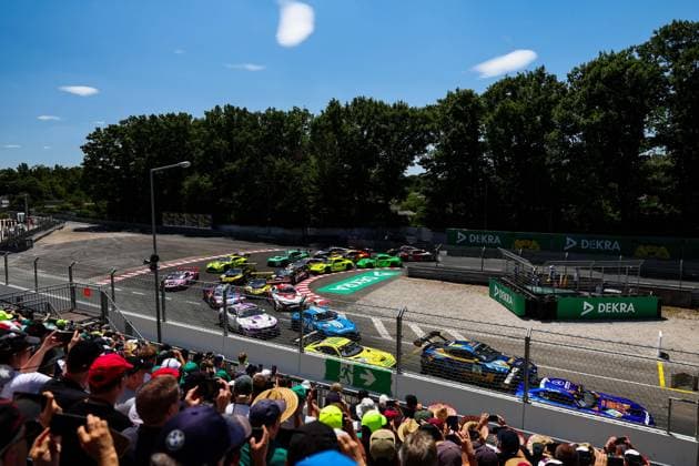 DTM, 7. + 8. Rennen Norisring 2026 80 Mercedes-AMG GT3 EVO, Winward Racing: Maro Engel - picture by Gruppe C Photography Nürnberg Norisring Bayern Deutschland Copyright: xGruppexCxPhotographyx