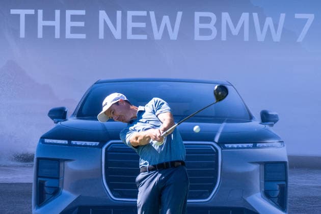 Ross Fisher (ENG). xettx, Deutschland, Muenchen, 04.07.2026, Golf, 37. BMW International Open, 2026, Round 3, DP World Tour, Golfclub Muenchen Eichenried *** Ross Fisher ENG xettx, Germany, Munich, July 4, 2026, Golf, 37th BMW International Open, 2026, Round 3, DP World Tour, Munich Eichenried Golf Club