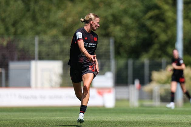 Testspiel: Bayer 04 Leverkusen - 1. FSV Mainz 05; 04.07.2026 Marlene Müller (Bayer 04 Leverkusen, 27) Testspiel: Bayer 04 Leverkusen - 1. FSV Mainz 05; Köln, Leistubgszentrum Kurtekotten ;04.07.2026 *** Friendly Match: Bayer 04 Leverkusen 1, FSV Mainz 05, July 4, 2026; Marlene Müller, Bayer 04 Leverkusen, 27 Friendly Match: Bayer 04 Leverkusen 1, FSV Mainz 05, Cologne, Kurtekotten Training Center, July 4, 2026 Copyright: xBEAUTIFULxSPORTS Freisenx