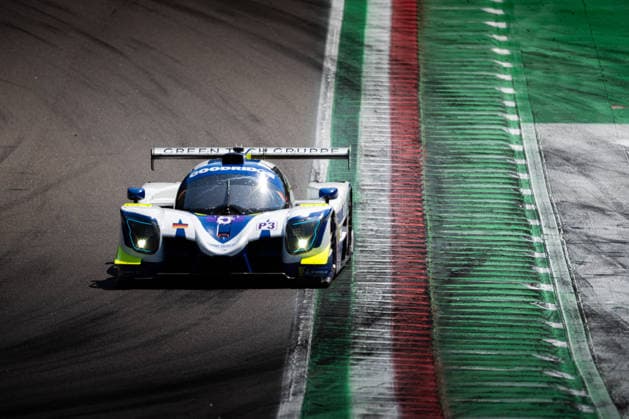 MOTORSPORTS - Endurance - ELMS - 4 Hours of Imola Photo by IPA ABACAPRESS.COM86369440 - Rinaldi Racing Team, Jose Fernandes Cautela (POR), Alvise Rodella (UAE), Mikkel Gaarde Pedersen (DEN) – ELMS 4 Hours of Imola 2026. Enzo and Dino Ferrari Circuit in Imola, Italy, on July 4, 2026. Imola Italy  Copyright: xIPAxSport ABACAx