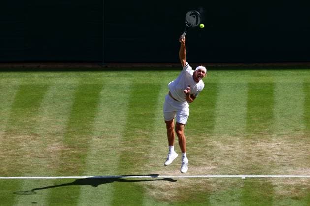 Alexander Zverev during his third round match Wimbledon Tennis Championships, Day 6, The All England Lawn Tennis and Croquet Club, London, UK - 04 Jul 2026London The All England Lawn Tennis and United Kingdom  Copyright: xJamesxMarsh Shutterstockx 16975551ce