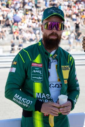04.07.2026 - Motorsport - Rennwochenende Norisring Nürnberg 2026 - Internationales ADAC Norisring Speedweekend - DCDE - xdcxdex - DTM - Nicki Thiim (Comtoyou Racing, Aston Martin) in der Startaufstellung *** July 4, 2026: Norisring Nuremberg 2026 Motorsport Race Weekend – International ADAC Norisring Speed Weekend DCDE xdcxdex DTM Nicki Thiim, Comtoyou Racing, Aston Martin on the starting grid