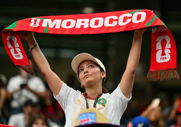 FIFA World Cup, WM, Weltmeisterschaft, Fussball 2026 - Round of 16 - Canada vs Morocco Fan of Morocco ahead of the FIFA World Cup 2026 Round of 16 match Canada against Morocco, in Houston, USA, 04 July 2026. HOUSTON United States  Copyright: xSAMxWASSONx