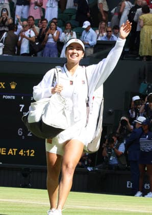 TENNIS - Wimbledon 2026 LONDON,ENGLAND,04.JUL.26 - TENNIS - WTA, Tennis Damen Tour, Wimbledon, Grand Slam. Image shows Alexandra Eala (PHL).  GEPAxpictures xAlanxGrieves