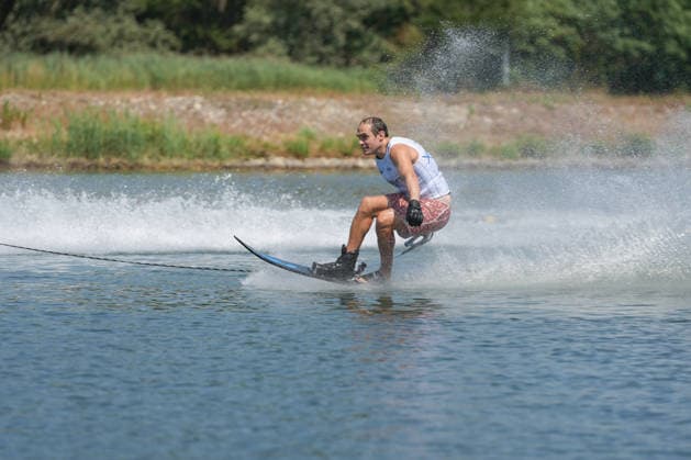 IPA86370948 - Thomsen Dima (SUI) during the WaterSki Pro Tour - Recetto Pro 2026, a sporting event in Recetto, Italy, on July 4, 2026  Copyright: xSilvanoxMarcoxCesario IPAxSportx xx 86370948