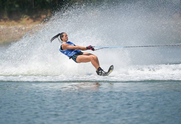 IPA86371215 - Ianni Beatrice (ITA) during the WaterSki Pro Tour - Recetto Pro 2026, a sporting event in Recetto, Italy, on July 4, 2026  Copyright: xSilvanoxMarcoxCesario IPAxSportx xx 86371215