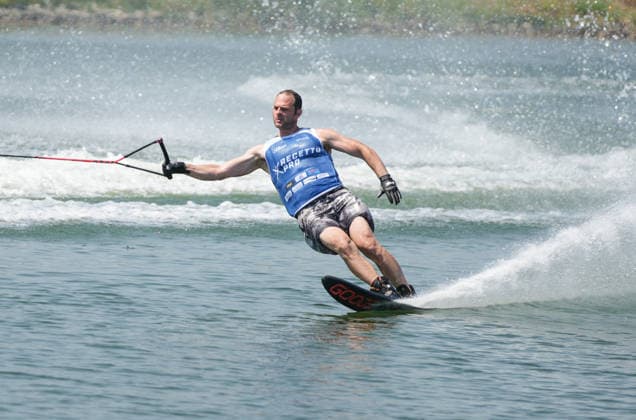 IPA86371189 - Wild Tim (GER) during the WaterSki Pro Tour - Recetto Pro 2026, Sports Events in Recetto, Italy, July 4, 2026  Copyright: xSilvanoxMarcoxCesario IPAxSportx xx 86371189