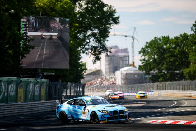 ADAC GT4 Germany, 3. + 4. Rennen Norisring 2026 50 BMW M4 GT4 Evo, FK Performance Motorsport: Gianni van de Craats, Victor Nielsen - picture by Gruppe C Photography Nürnberg Norisring Bayern Germany Copyright: xGruppexCxPhotographyx