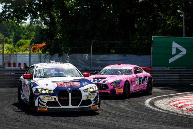 ADAC GT4 Germany, 3. + 4. Rennen Norisring 2026 66 BMW M4 GT4 Evo, ME Motorsport: Leon Bauchmüller, Lukas Stiefelhagen - picture by Gruppe C Photography Nürnberg Norisring Bayern Germany Copyright: xGruppexCxPhotographyx