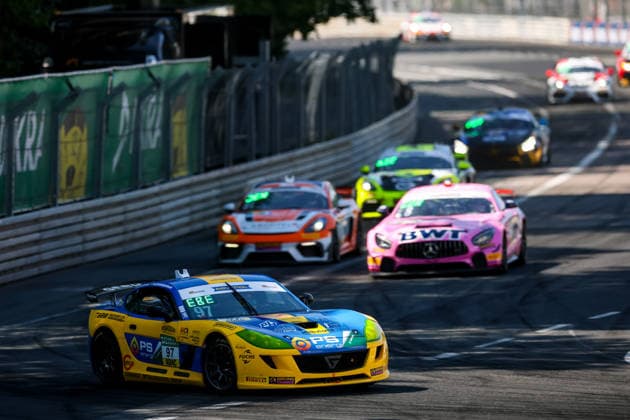 ADAC GT4 Germany, 3. + 4. Rennen Norisring 2026 97 Ginetta G56 GT4 Evo, KRT RACING: Alexzander Kristiansson, Erik Bertilsson - picture by Gruppe C Photography Nürnberg Norisring Bayern Germany Copyright: xGruppexCxPhotographyx
