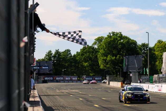 ADAC GT4 Germany, 3. + 4. Rennen Norisring 2026 51 BMW M4 GT4 Evo, FK Performance Motorsport: Gabriele Piana, Benjamin Sylvestersson - picture by Gruppe C Photography Nürnberg Norisring Bayern Germany Copyright: xGruppexCxPhotographyx