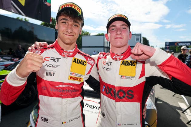 ADAC GT4 Germany, 3. + 4. Rennen Norisring 2026 87 Toyota GR Supra GT4 EVO2, CRT Lucas Cartelle, Hudson Schwartz - picture by Gruppe C Photography Nürnberg Norisring Bayern Germany Copyright: xGruppexCxPhotographyx