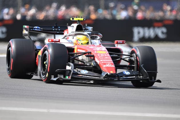 RECORD DATE NOT STATED 4th July 2026; Silverstone Circuit, Northamptonshire, England; FIA Formula 1 2026 British F1 Grand Prix; Sprint and Qualifying Day; Lewis Hamilton of Ferrari during qualification SimonxWest