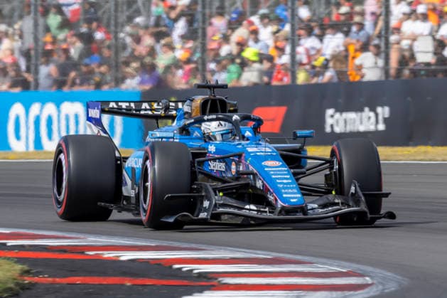 RECORD DATE NOT STATED 4th July 2026; Silverstone Circuit, Northamptonshire, England; FIA Formula 1 2026 British F1 Grand Prix; Sprint and Qualifying Day; Alexander Albon in his Atlassian Williams F1 Team Atlassian Williams-Mercedes FW48 Mercedes-AMG F1 M17 during qualifying TimxWilliams