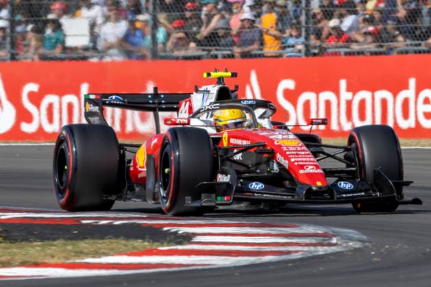 RECORD DATE NOT STATED 4th July 2026; Silverstone Circuit, Northamptonshire, England; FIA Formula 1 2026 British F1 Grand Prix; Sprint and Qualifying Day; Lewis Hamilton in his Scuderia Ferrari HP Ferrari SF-26 Ferrari 067 6 during qualifying TimxWilliams