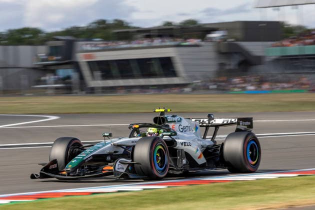 RECORD DATE NOT STATED 4th July 2026; Silverstone Circuit, Northamptonshire, England; FIA Formula 1 2026 British F1 Grand Prix; Sprint and Qualifying Day; Lando Norris in his McLaren Mastercard F1 Team McLaren-Mercedes MCL40 Mercedes-AMG F1 M17 during qualifying TimxWilliams