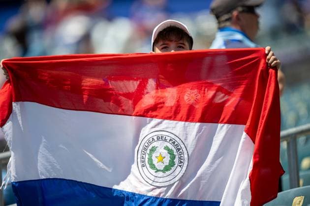 July 4, 2026, Philadelphia, Pennsylvania, United States: France and Paraguay fans in the stands during the round of 16 World Cup match at Philadelphia Stadium World Cup 2026: RD16: Paraguay V France  - ZUMArf1_ 20260704_zaf_rf1_006 Copyright: xRickyxFitchettx