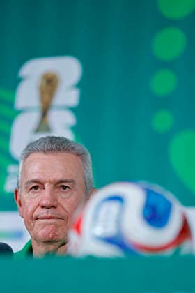 July 4, 2026, Mexico City, Mexico: Javier Aguirre, head coach of the Mexico speaks during the press conference, PK, Pressekonferenz of Mexico one day ahead of the FIFA World Cup, WM, Weltmeisterschaft, Fussball 2026 round of 16 match between Mexico and England at Mexico City Stadium on July 04, 2026 in Mexico City, Mexico. Photo: DiaEsportivo FIFA World Cup 2026, Press Conference Mexico, Mexico City, Mexico  - ZUMAh208 20260704_zsp_h208_003 Copyright: xHeulerxAndreyx