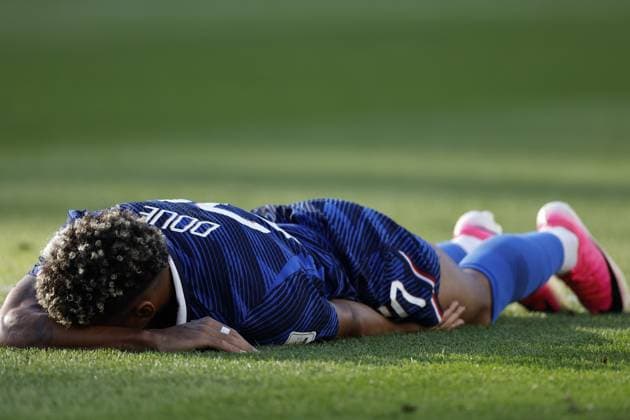 PHILADELPHIA - Desire Doue of France during the 2026 FIFA World Cup, WM, Weltmeisterschaft, Fussball round of 16 match between Paraguay and France at the Philadelphia Stadium on July 4, 2026, in Philadelphia, United States. MAURICE VAN STEEN ANP FIFA World Cup 2026 - round of 16 2026 xVIxANPxSportx xMauricexvanxSteenxIVx 562818685 originalFilename: 562818685.jpg