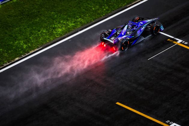 2026 FORMULA E SHANGHAI ePRIX 94 WEHRLEIN Pascal (ger), Porsche Formula E Team, Porsche 99X Electric, action during the Shanghai ePrix, 12th and 13th round of the 2025-26 ABB FIA Formula E World Championship, WM, Weltmeisterschaft on the Shanghai International Circuit from July 3 to 5, 2026 in Shanghai, China - ShanghaiChina  Copyright: xBastienxRouxx