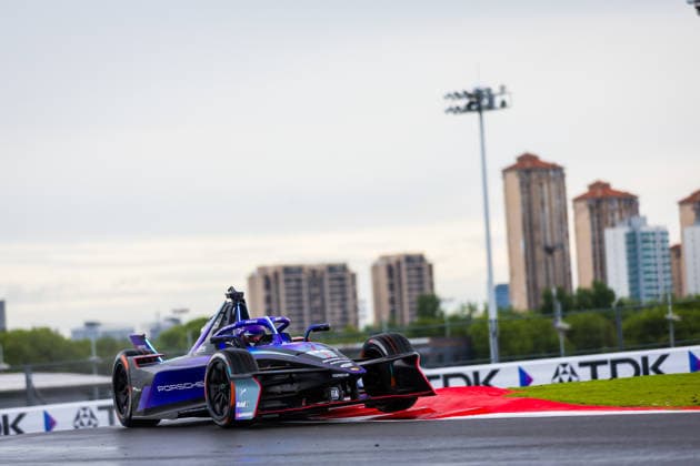 2026 FORMULA E SHANGHAI ePRIX 94 WEHRLEIN Pascal (ger), Porsche Formula E Team, Porsche 99X Electric, action during the Shanghai ePrix, 12th and 13th round of the 2025-26 ABB FIA Formula E World Championship, WM, Weltmeisterschaft on the Shanghai International Circuit from July 3 to 5, 2026 in Shanghai, China - ShanghaiChina  Copyright: xBastienxRouxx