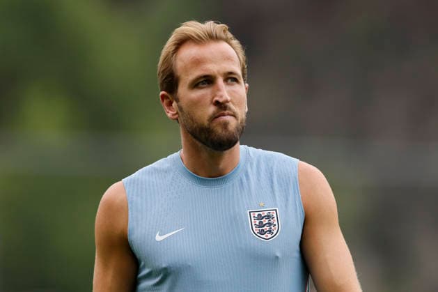 July 4, 2026, Mexico City, Mexico: Harry Kane of the England looks on during the training session one day ahead of the FIFA World Cup, WM, Weltmeisterschaft, Fussball 2026 round of 16 match between Mexico and England at Pumas La Cantera training center on July 04, 2026 in Mexico City, Mexico. Photo: DiaEsportivo Mexico City Mexico - ZUMAh208 20260704_zsp_h208_024 Copyright: xHeulerxAndreyx