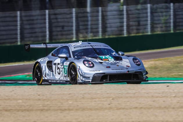 AUTOMOBILE : ELMS - 4 heures de Imola - 04 07 2026 75 Proton Competition (GER) Porsche 911 GT3 R (LMGT3) driven by Matt Kurzejeswki (USA) Thomas Sargent (USA) Richard Lietz (AUT), at the 4 Hours of Imola, the third round of the European Le Mans Series at the Circuit Enzo e Dino Ferrari, from 2 to 5 July 2026, In Imola, Italy (ITA). ENZO E DINO FERRARI CIRCUITItaly  Copyright: xMPSxAGENCYx