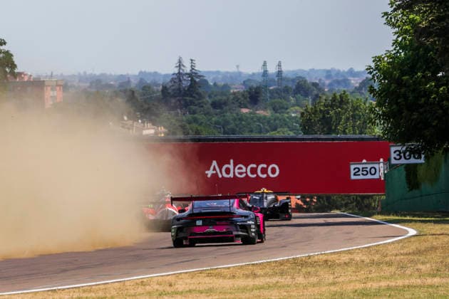 AUTOMOBILE : ELMS - 4 heures de Imola - 04 07 2026 77 (GER) Porsche 911 GT3 R LMGT3 (LMGT3) driven by Martin Berry (SGP) Huub Van Eijndhoven (NED) Harry King (GBR), at the 4 Hours of Imola, the third round of the European Le Mans Series at the Circuit Enzo e Dino Ferrari, from 2 to 5 July 2026, In Imola, Italy (ITA). ENZO E DINO FERRARI CIRCUITItaly  Copyright: xMPSxAGENCYx
