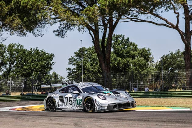 AUTOMOBILE : ELMS - 4 heures de Imola - 04 07 2026 75 Proton Competition (GER) Porsche 911 GT3 R (LMGT3) driven by Matt Kurzejeswki (USA) Thomas Sargent (USA) Richard Lietz (AUT), at the 4 Hours of Imola, the third round of the European Le Mans Series at the Circuit Enzo e Dino Ferrari, from 2 to 5 July 2026, In Imola, Italy (ITA). ENZO E DINO FERRARI CIRCUITItaly  Copyright: xMPSxAGENCYx