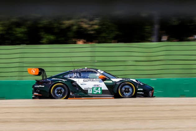 AUTOMOBILE : ELMS - 4 heures de Imola - 04 07 2026 54 High Class Racing (DEN) Porsche 911 GT3 R LMGT3 (LMGT3) driven by Max Moritz (GER) Anders Fjordbach (DEN) Klaus Bachler (AUT), at the 4 Hours of Imola, the third round of the European Le Mans Series at the Circuit Enzo e Dino Ferrari, from 2 to 5 July 2026, In Imola, Italy (ITA). ENZO E DINO FERRARI CIRCUITItaly  Copyright: xMPSxAGENCYx
