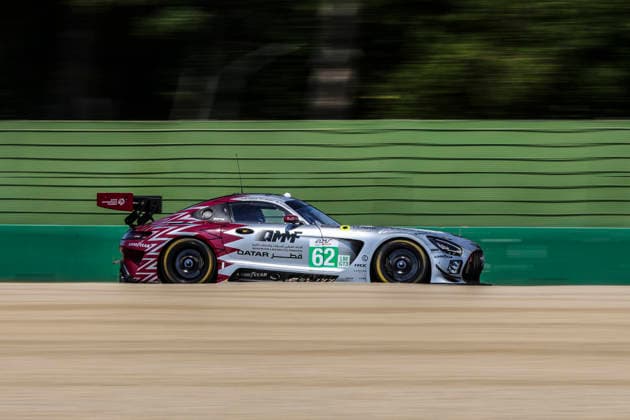 AUTOMOBILE : ELMS - 4 heures de Imola - 04 07 2026 62 Team Qatar by Iron Lynx (QAT) Mercedes-AMG LMGT3 (LMGT3) driven by Abdulla Ali Al-Khelaifi (QAT) Julian Hanses (GER) Maxime Martin (BEL), at the 4 Hours of Imola, the third round of the European Le Mans Series at the Circuit Enzo e Dino Ferrari, from 2 to 5 July 2026, In Imola, Italy (ITA). ENZO E DINO FERRARI CIRCUITItaly  Copyright: xMPSxAGENCYx