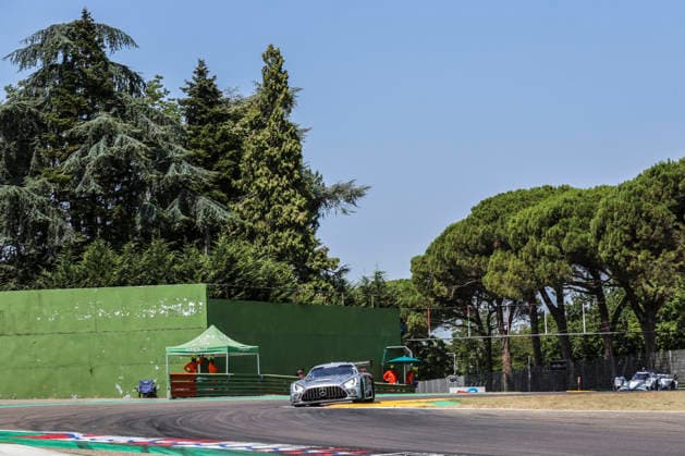 AUTOMOBILE : ELMS - 4 heures de Imola - 04 07 2026 62 Team Qatar by Iron Lynx (QAT) Mercedes-AMG LMGT3 (LMGT3) driven by Abdulla Ali Al-Khelaifi (QAT) Julian Hanses (GER) Maxime Martin (BEL), at the 4 Hours of Imola, the third round of the European Le Mans Series at the Circuit Enzo e Dino Ferrari, from 2 to 5 July 2026, In Imola, Italy (ITA). ENZO E DINO FERRARI CIRCUITItaly  Copyright: xMPSxAGENCYx