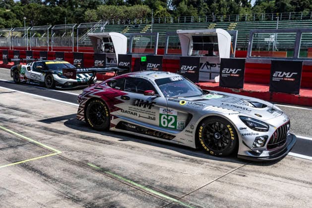 AUTOMOBILE : ELMS - 4 heures de Imola - 04 07 2026 62 Team Qatar by Iron Lynx (QAT) Mercedes-AMG LMGT3 (LMGT3) driven by Abdulla Ali Al-Khelaifi (QAT) Julian Hanses (GER) Maxime Martin (BEL), at the 4 Hours of Imola, the third round of the European Le Mans Series at the Circuit Enzo e Dino Ferrari, from 2 to 5 July 2026, In Imola, Italy (ITA). ENZO E DINO FERRARI CIRCUITItaly  Copyright: xMPSxAGENCYx
