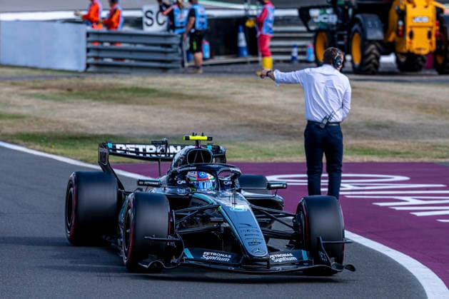 FORMULE 1 : Grand Prix d Angleterre - Silverstone - 04 07 2026 12 Andrea Kimi Antonelli (ITA), Mercedes-AMG PETRONAS Formula One Team (DEU), Mercedes-AMG F1 W17 E Performance, pole-sitter at the British Formula 1 Grand Prix at Silverstone, 3 5 July 2026, in Great Britain (GB). SILVERSTONEUnited Kingdom  Copyright: xIANxBUNDEYx xMPSxAGENCYx x
