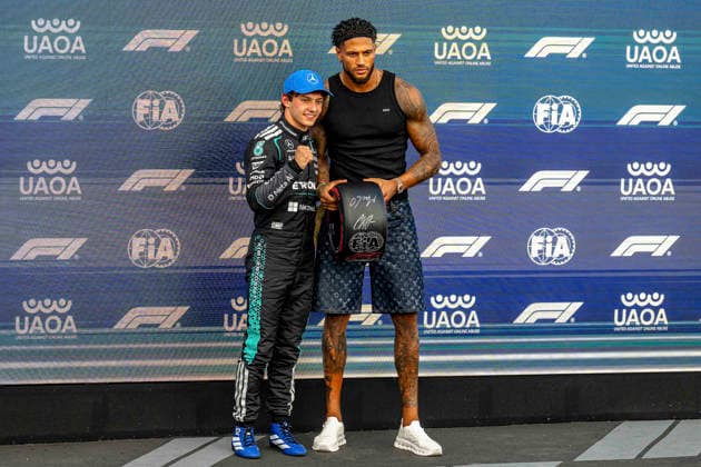 FORMULE 1 : Grand Prix d Angleterre - Silverstone - 04 07 2026 12 Andrea Kimi Antonelli (ITA), Mercedes-AMG PETRONAS Formula One Team (DEU), Mercedes-AMG F1 W17 E Performance, pole-sitter at the British Formula 1 Grand Prix at Silverstone, 3 5 July 2026, in Great Britain (GB). SILVERSTONEUnited Kingdom  Copyright: xIANxBUNDEYx xMPSxAGENCYx x
