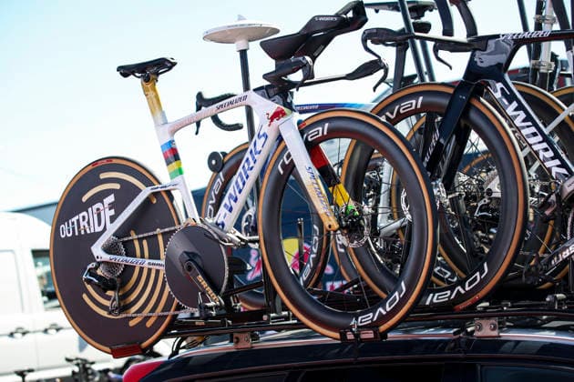 Tour De France 2026 - Stage 1 Red Bull - BORA - Hansgrohe, Specialized S-Works Tarmac SL9 bikes, during the Grand Depart Barcelone 2026 at Stage 1 Team Time-Trial, Barcelona - Barcelona (19.6 km) of the Tour de France 2026, UCI World Tour cycling on July 4, 2026, in Barcelona, Spain. Barcelona Barcelona Spain  Copyright: xGongorax originalFilename:bonilla-tourdefr260704_npSdy.jpg