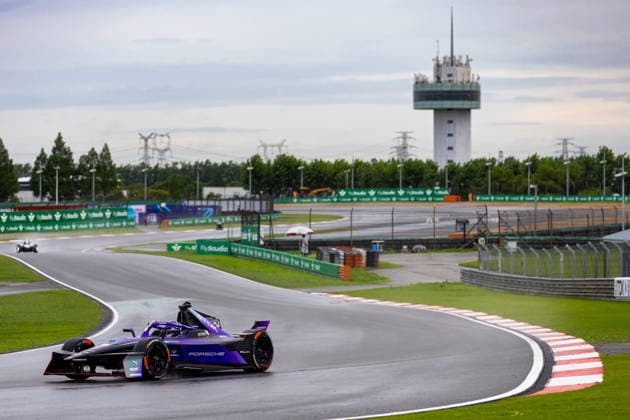 2026 FORMULA E SHANGHAI ePRIX 94 WEHRLEIN Pascal (ger), Porsche Formula E Team, Porsche 99X Electric, action during the Shanghai ePrix, 12th and 13th round of the 2025-26 ABB FIA Formula E World Championship, WM, Weltmeisterschaft on the Shanghai International Circuit from July 3 to 5, 2026 in Shanghai, China - ShanghaiChina  Copyright: xDamienxDoumerguex