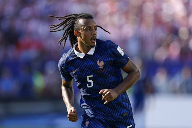 PHILADELPHIA - Jules Kounde of France during the 2026 FIFA World Cup, WM, Weltmeisterschaft, Fussball round of 16 match between Paraguay and France at the Philadelphia Stadium on July 4, 2026, in Philadelphia, United States. MAURICE VAN STEEN ANP FIFA World Cup 2026 - round of 16 2026 xVIxANPxSportx xMauricexvanxSteenxIVx 562837120 originalFilename: 562837120.jpg
