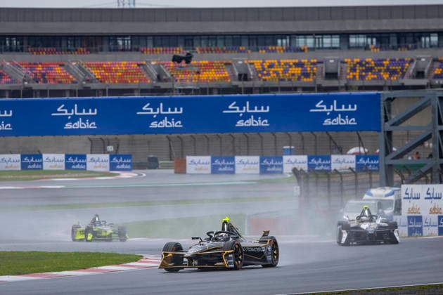 2026 FORMULA E SHANGHAI ePRIX 07 GUNTHER Maximilian (ger), DS Penske, DS E-Tense FE25, action during the Shanghai ePrix, 12th and 13th round of the 2025-26 ABB FIA Formula E World Championship, WM, Weltmeisterschaft on the Shanghai International Circuit from July 3 to 5, 2026 in Shanghai, China - ShanghaiChina  Copyright: xJULIENxDELFOSSEx