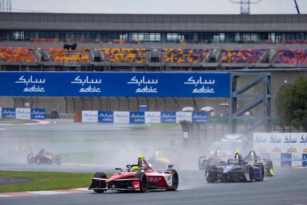 2026 FORMULA E SHANGHAI ePRIX 01 ROWLAND Oliver (gbr), Nissan Formula E Team, Nissan e-4ORCE 05, action during the Shanghai ePrix, 12th and 13th round of the 2025-26 ABB FIA Formula E World Championship, WM, Weltmeisterschaft on the Shanghai International Circuit from July 3 to 5, 2026 in Shanghai, China - ShanghaiChina  Copyright: xJULIENxDELFOSSEx