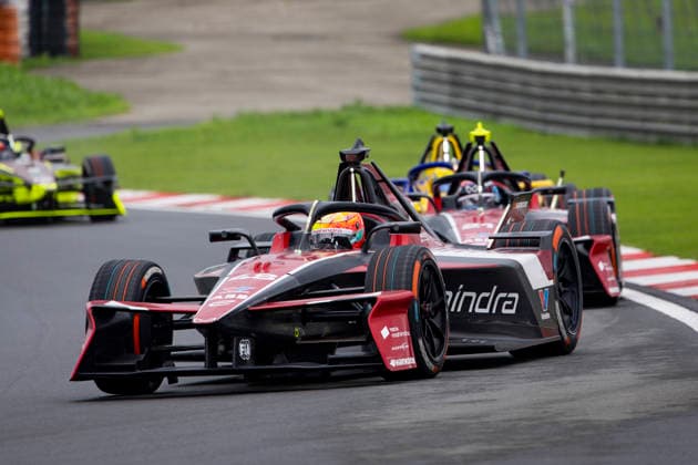 2026 FORMULA E SHANGHAI ePRIX 48 MORTARA Edoardo (swi), Mahindra Racing, Mahindra M12Electro, action during the Shanghai ePrix, 12th and 13th round of the 2025-26 ABB FIA Formula E World Championship, WM, Weltmeisterschaft on the Shanghai International Circuit from July 3 to 5, 2026 in Shanghai, China - ShanghaiChina  Copyright: xJULIENxDELFOSSEx
